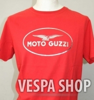 Póló férfi, Moto Guzzi - piros