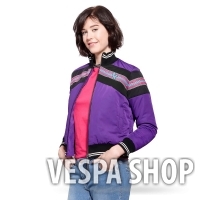 Vespa V-Stripes női bomber kabát