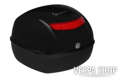 Fekete Vespa hátsó doboz (színkód: Nero Vulcano 98/A)